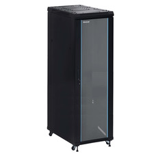 PHASAK Armario Rack 19" Phasak Pro 37U  600x600 Montado (Incluye: 2 bandejas de 19? + Regleta electrica 19? + Juego de ruedas +  Ventilacion)